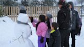 Snow Day! Redding area residents make the most of a frosty Friday