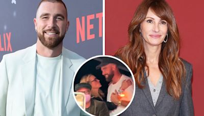 Travis Kelce Reacts To Meeting Julia Roberts Following Viral Moment At Taylor Swift's Eras Tour