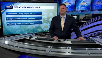 Video: Thunderstorms possible on warm day in New Hampshire