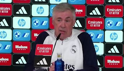 Ancelotti no descarta a Rodrygo y ve a Militao "físicamente bien" para jugar