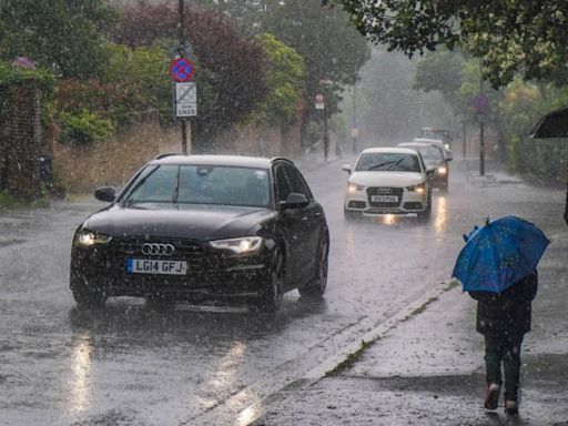 Parts of England may be submerged as heavy rain sparks flood alerts