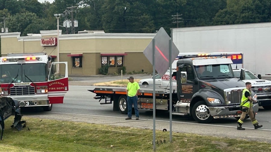 US 41 back open after SUV flips into ditch