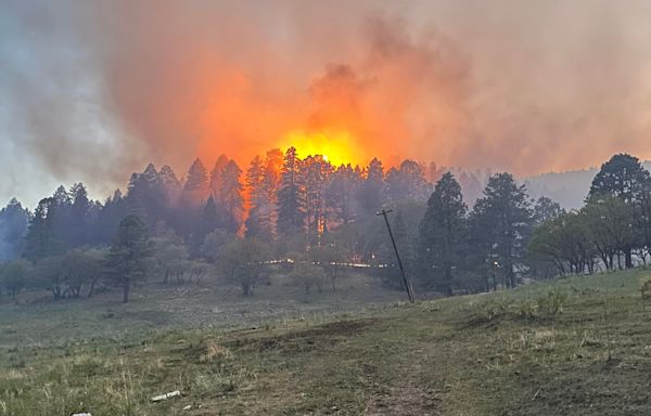 Blue 2 wildfire grows to over 1,400 acres, prompts evacuations in Lincoln County