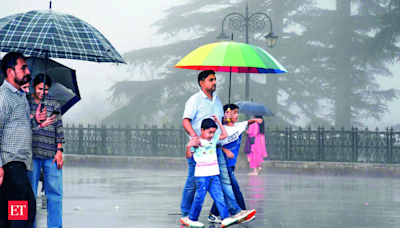 Himachal Pradesh: Footbridge, makeshift sheds washed away in flash flood triggered by cloudburst in Kullu - The Economic Times