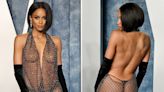 Ciara Wears Fresh-Off-the-Runway Naked Dress — and Thong! — for 2023 Oscars Afterparty