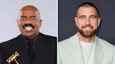 Steve Harvey Has Some Advice for Potential Game Show Host Travis Kelce: ‘You Might Not Be Smarter’