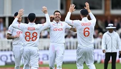 James Anderson strikes as England eye huge win over the West Indies