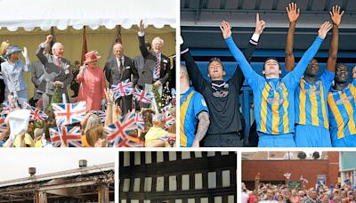 Sports drama, the Olympic flame and a royal visit: 15 memorable pictures taken in Shropshire in 2012