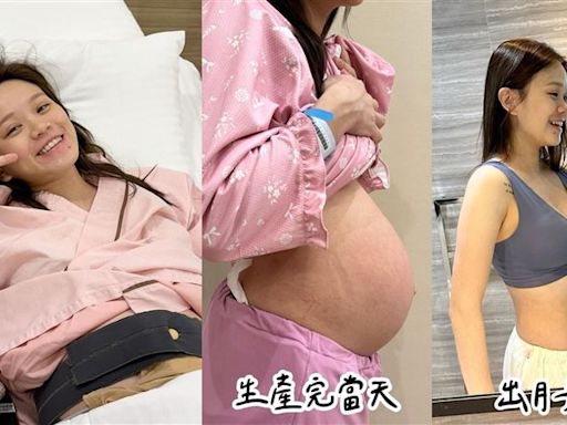 孕婦學起來！YouTuber陳彥婷產後6招「肚子全消」1天5餐…驚人對比曝光