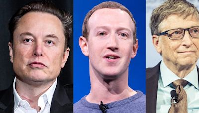 El pasado de Elon Musk, Bill Gates y Mark Zuckerberg antes de ser multimillonarios