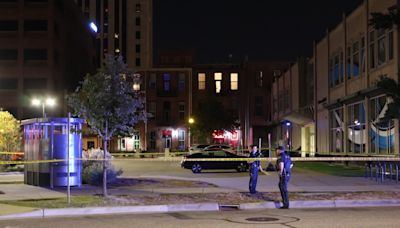 Stabbing spree injures 3 in downtown Kalamazoo, police hit suspect with vehicle