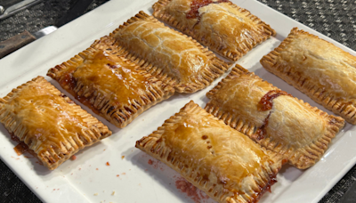 Strawberry Rhubarb Hibiscus Pop-Tarts | Recipe by Eleven pastry chef Selina Progar