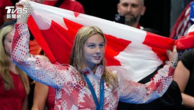 巴黎奧運／17歲加拿大正妹超強 400米混合式破40年紀錄奪金