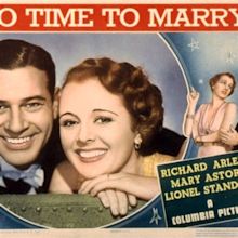 No Time To Marry Richard Arlen Mary Astor 1938 Movie Poster Masterprint ...