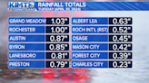 Showers and storms brought more beneficial rainfall on Tuesday