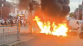 Massive Riots Erupt in UK’s Leeds; Bus Set on Fire, Police Car Overturned
