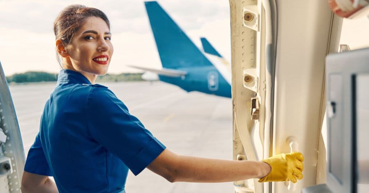 Flight attendant shares reason they greet passengers – it's not to be polite