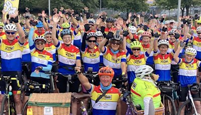 Dozens of cyclists set off on ride to remember murdered MP Jo Cox