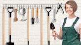 'Very useful' Garden tool rack makes keeping sheds tidy easy