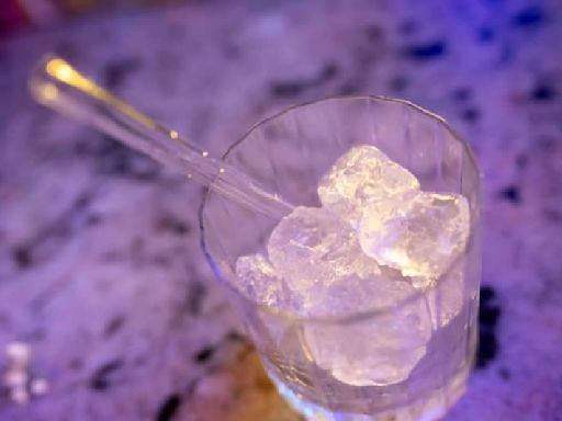 The trick to making ice cubes last as long as they do in bars