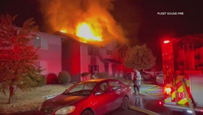 1 hospitalized, 4 displaced after house fire in Kent