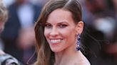 Hilary Swank's Pastel Yellow Hokas Are Too Cute Not To Buy