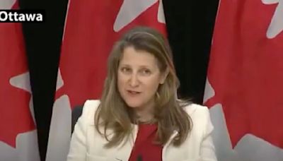 Video of Chrystia Freeland asking Canadians to invest in an 'opportunity' is a deepfake