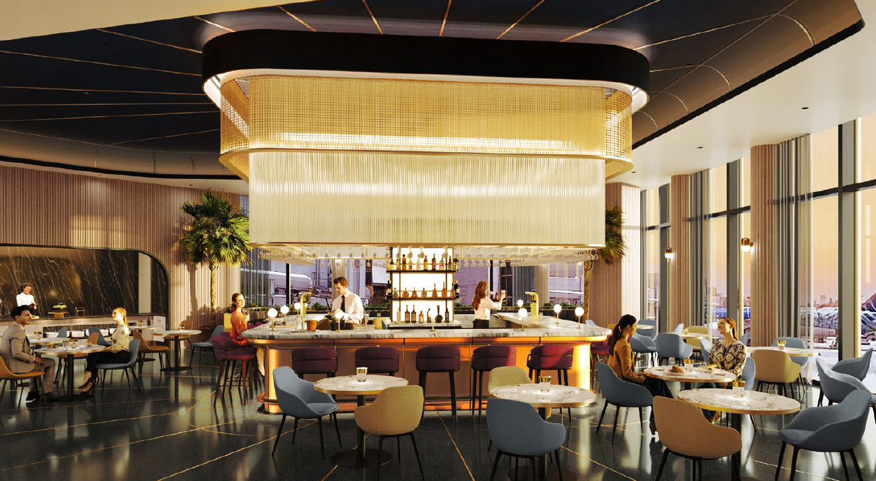 Swanky airport lounges are arriving at LAX, like this Chase one. But who can get in?