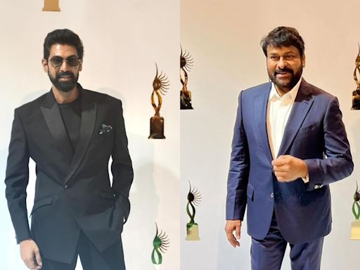 Chiranjeevi, Venkatesh, Nandamuri Balakrishna, Rana Daggubati arrive in style at IIFA Utsavam. Watch