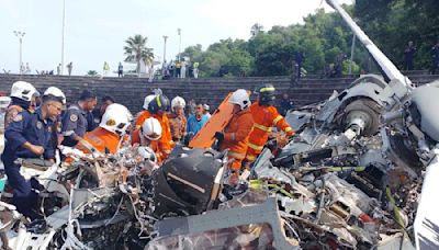 2 Malaysian military helicopters collide and crash while training, killing all 10 crew