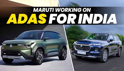 Maruti Suzuki Confirms Working On India-specific ADAS Features, eVX Electric SUV Likely To Be The First To Get it - ZigWheels