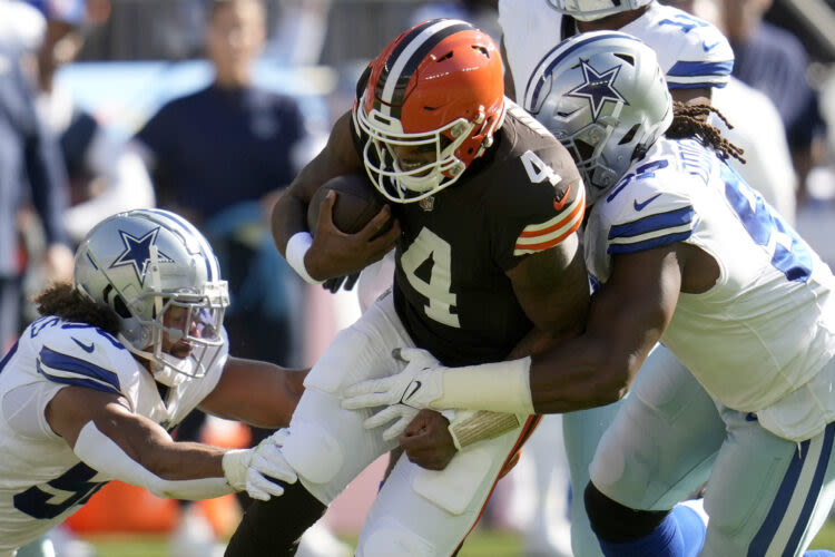 Cowboys top Browns 33-17 in opener