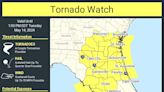 Tornado watch issued for North Florida. Watch radar as storms approach