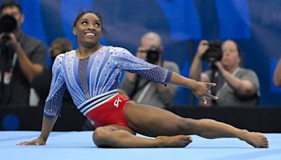 2024 Olympic gymnastics trials -- Biles leads Team USA