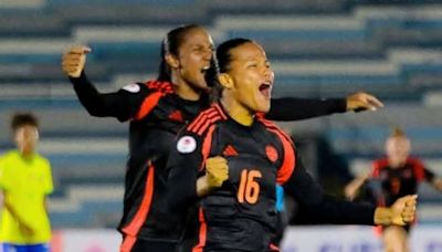 Colombia venció a Brasil y terminó primera del Grupo B del Suramericano Sub 20