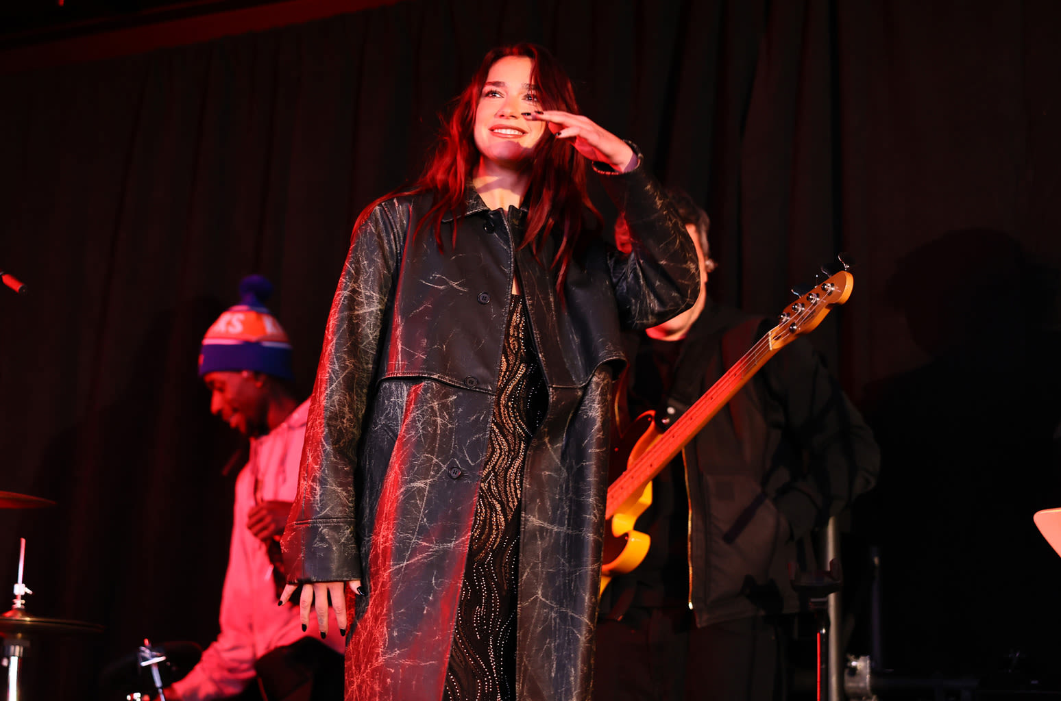 Dua Lipa Plays Surprise Pop-Up Times Square Show After ‘SNL’ Gig