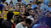 Darwin Nunez, Uruguay players fight with Colombian fans after Copa America loss; WATCH