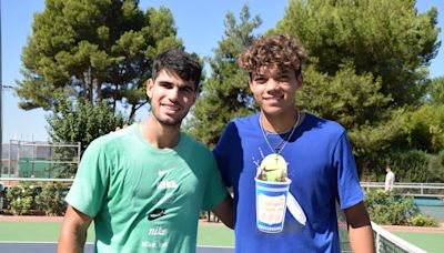 Darwin Blanch, el júnior que entrena con Alcaraz y quiere ganar a Nadal