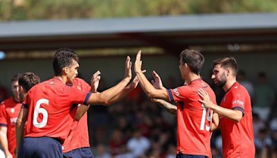 Osasuna se impone al Promesas en el primer amistoso de la pretemporada (5-0)