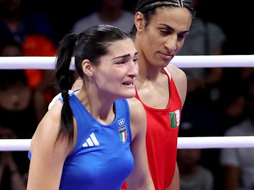 Female boxer quit Olympic bout with 'biological male' to save her life