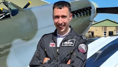 Heartbreaking tributes for RAF pilot who died in Spitfire crash 'great friend'