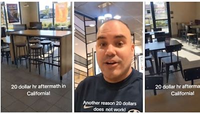 Man Blames California's New $20 Wage Law For Empty Taco Bell, Netizens Disagree