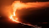 Hawaii's Mauna Loa: Molten lava threatens to block main highway as tourists flock to catch a glimpse of volcano