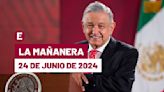 La 'Mañanera' hoy en vivo de López Obrador: Temas de la conferencia del 24 de junio de 2024