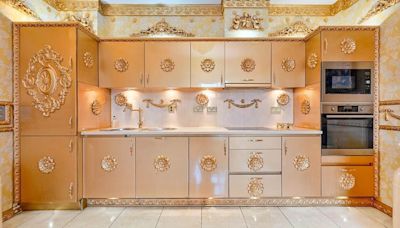 Britain's blingiest apartment with £100k goldleaf yours for £425,000