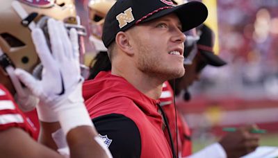 49ers’ Christian McCaffrey on his injury and mindset: ‘My mentality is I’m playing’