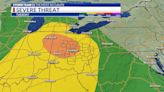 Rain & chances for strong to severe storms for Columbus area