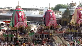 WATCH: Chariots Of Lord Jagannath, Balabhadra And Subhadra In Puri As Rath Yatra Commences