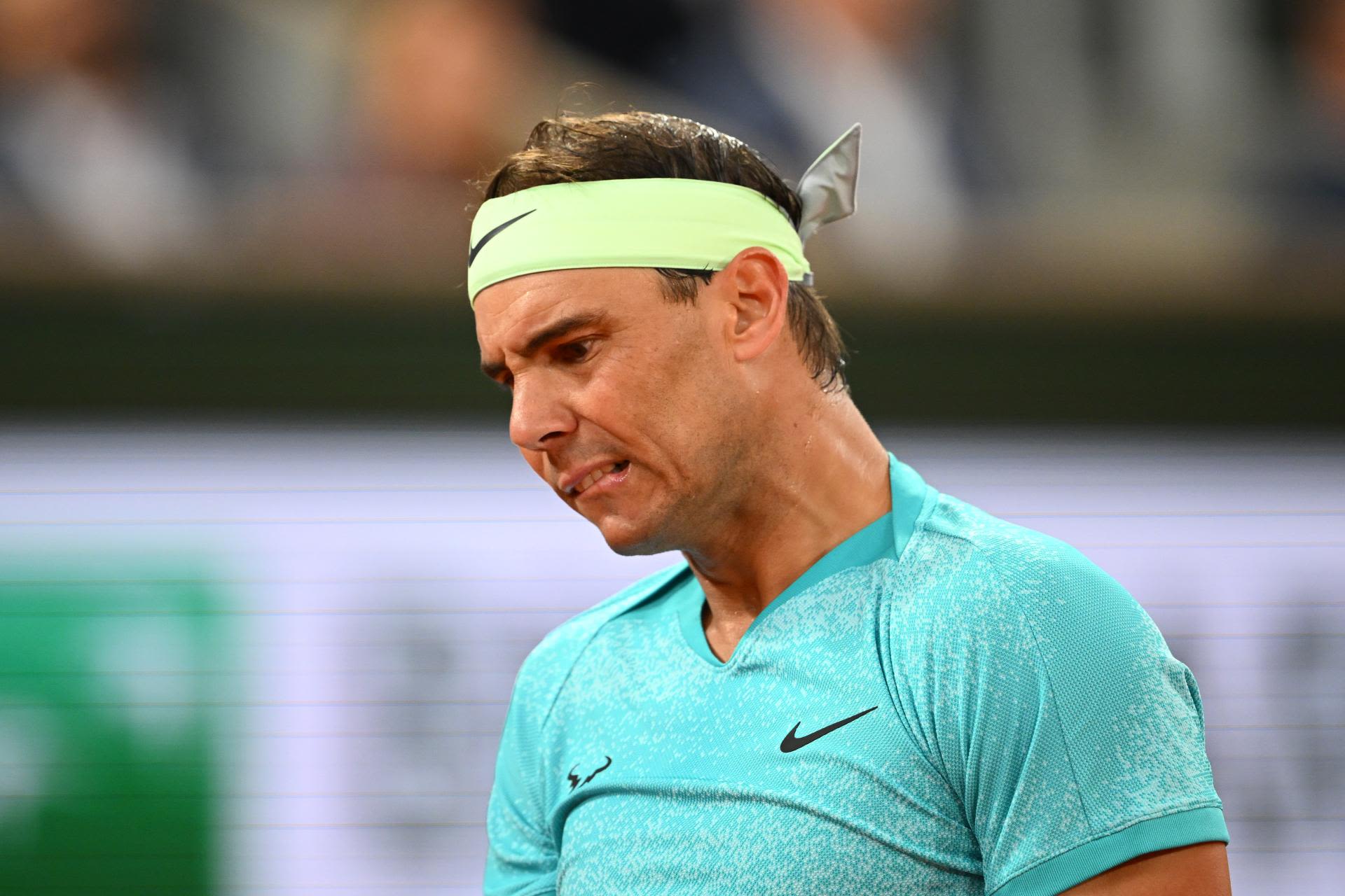 Rafael Nadal fights but falls to Alexander Zverev at Roland Garros