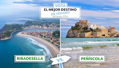 Ribadesella vs Peñíscola: Vota por tu favorito al mejor destino de verano de España 2024